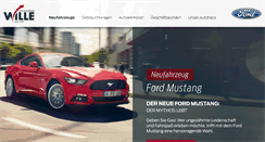 Desktop Screenshot of ford-wille.de